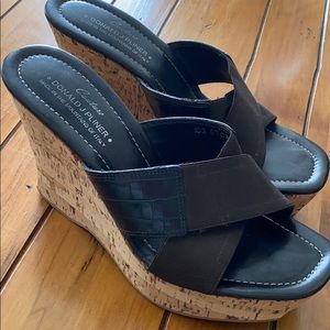 Donald J Pliner Couture wedge shoes